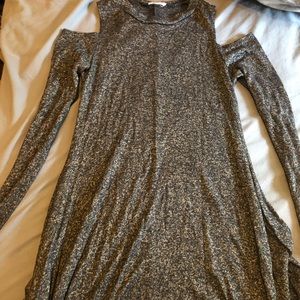 Cold shoulder dress
